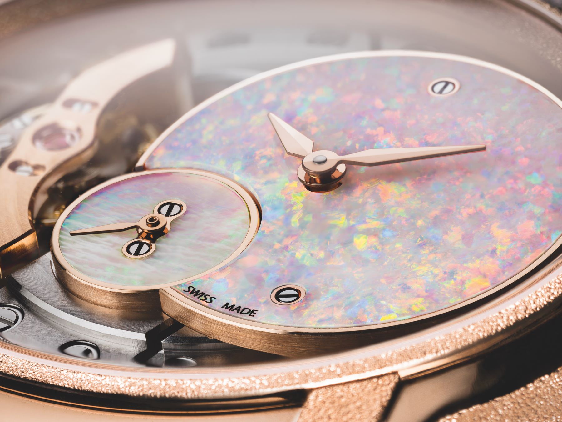 Audemars Piguet Millenary Frosted Gold Opal Dial
