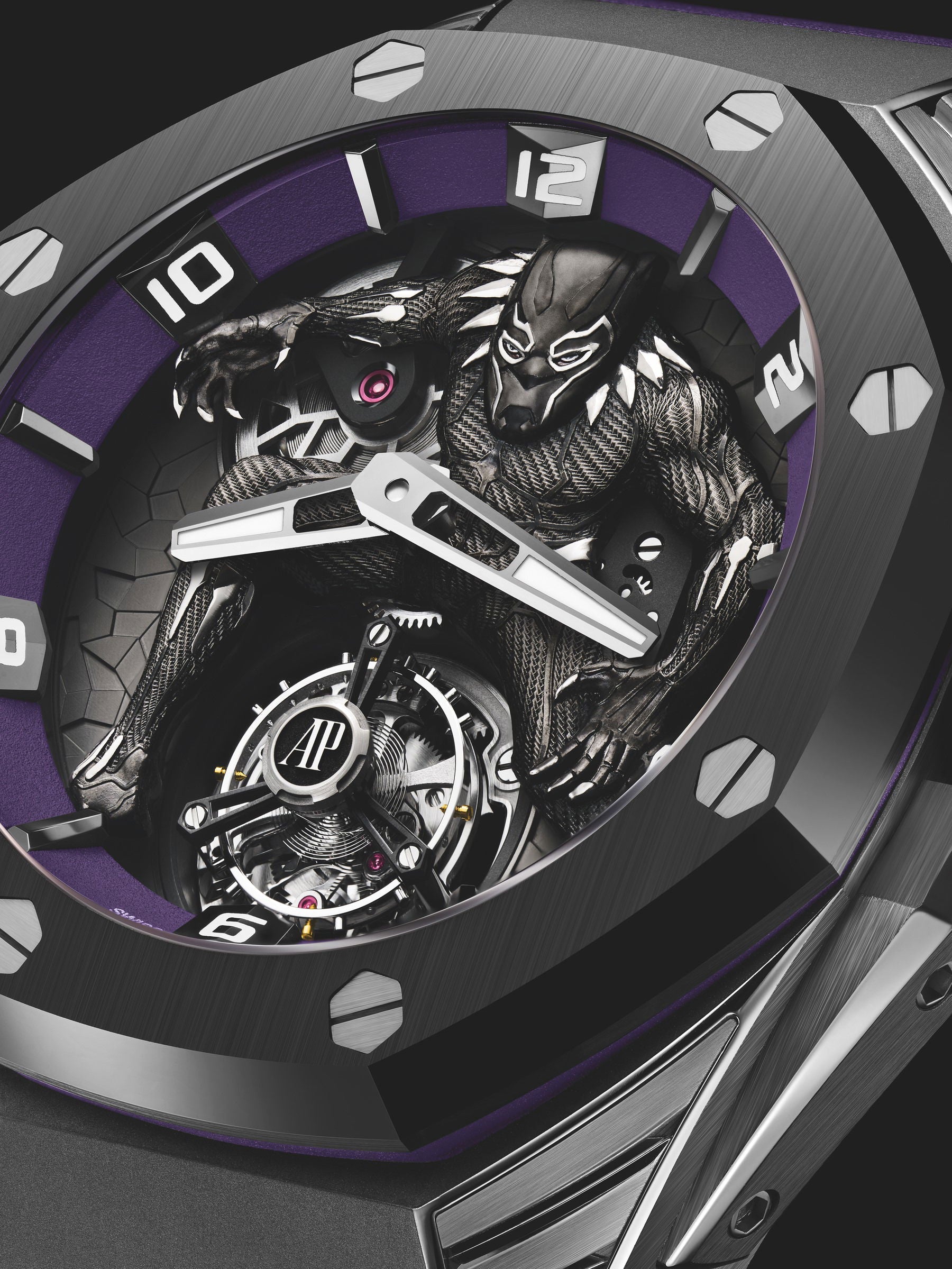 Audemars Piguet Royal Oak Concept “Black Panther” Flying Tourbillon