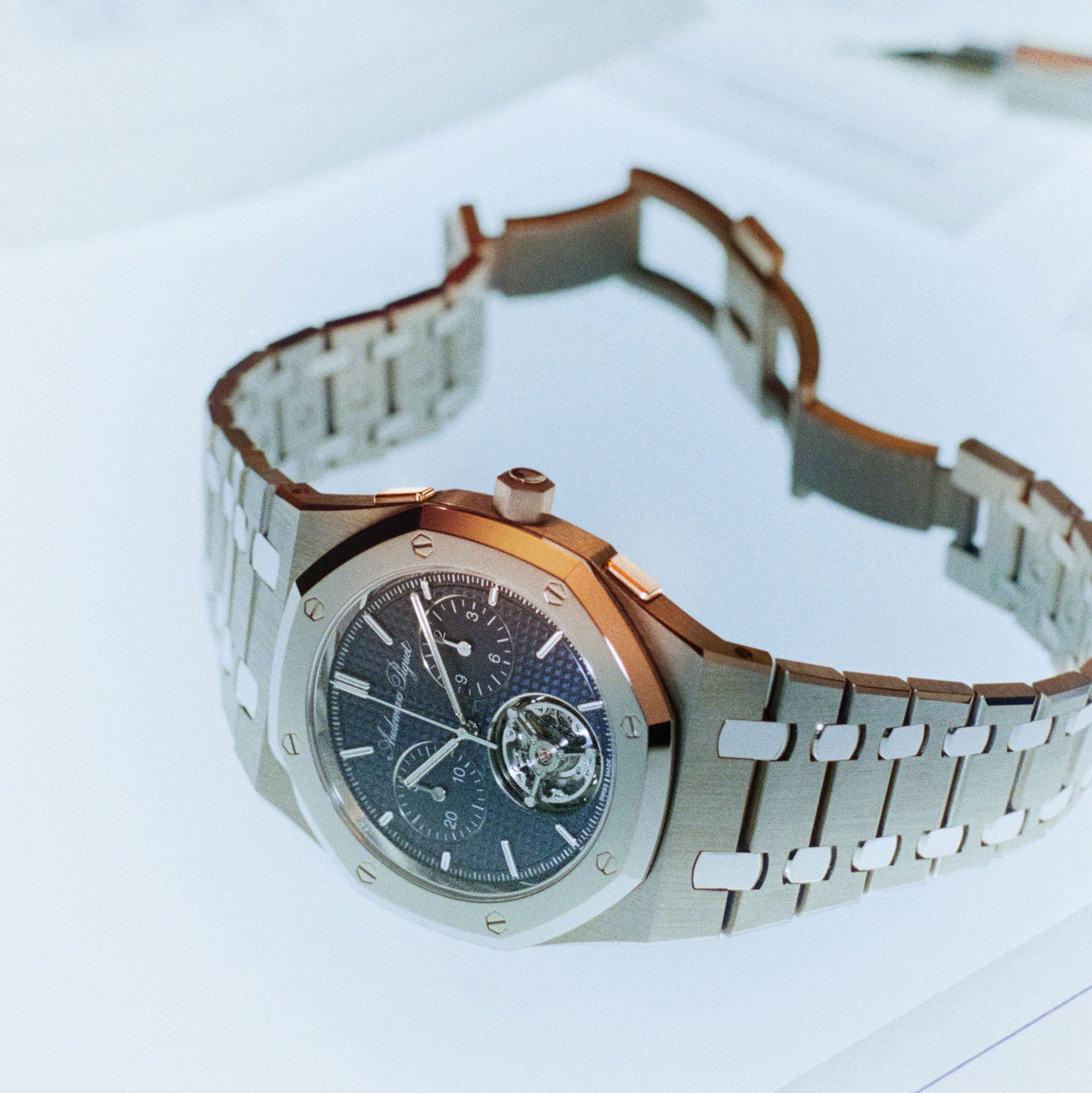 Audemars Piguet Royal Oak “Jumbo” Extra-Thin Selfwinding Flying Tourbillon Chronograph RD#5
