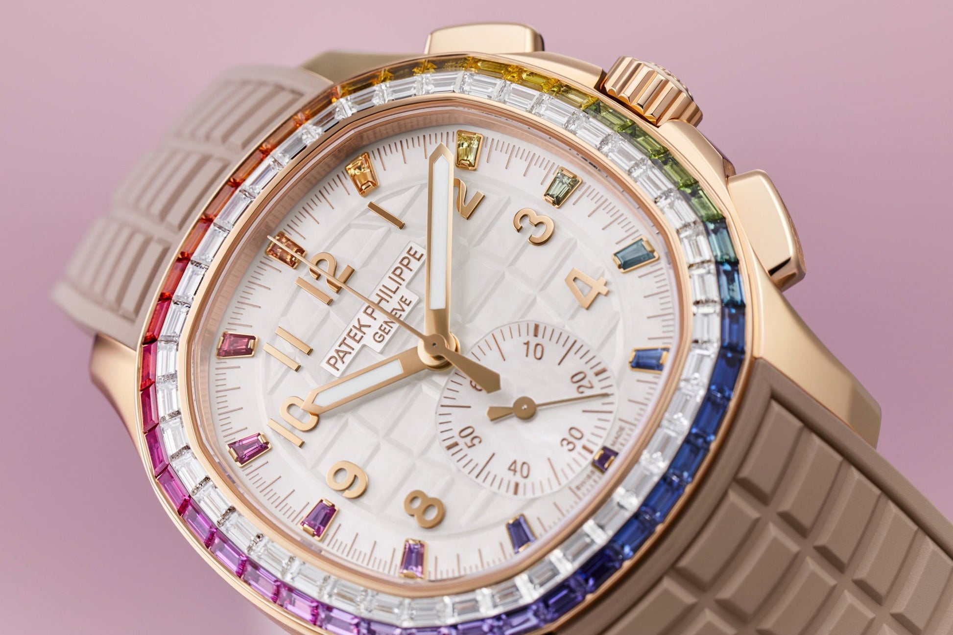 Patek Philippe Aquanaut Luce “Rainbow” Chronograph