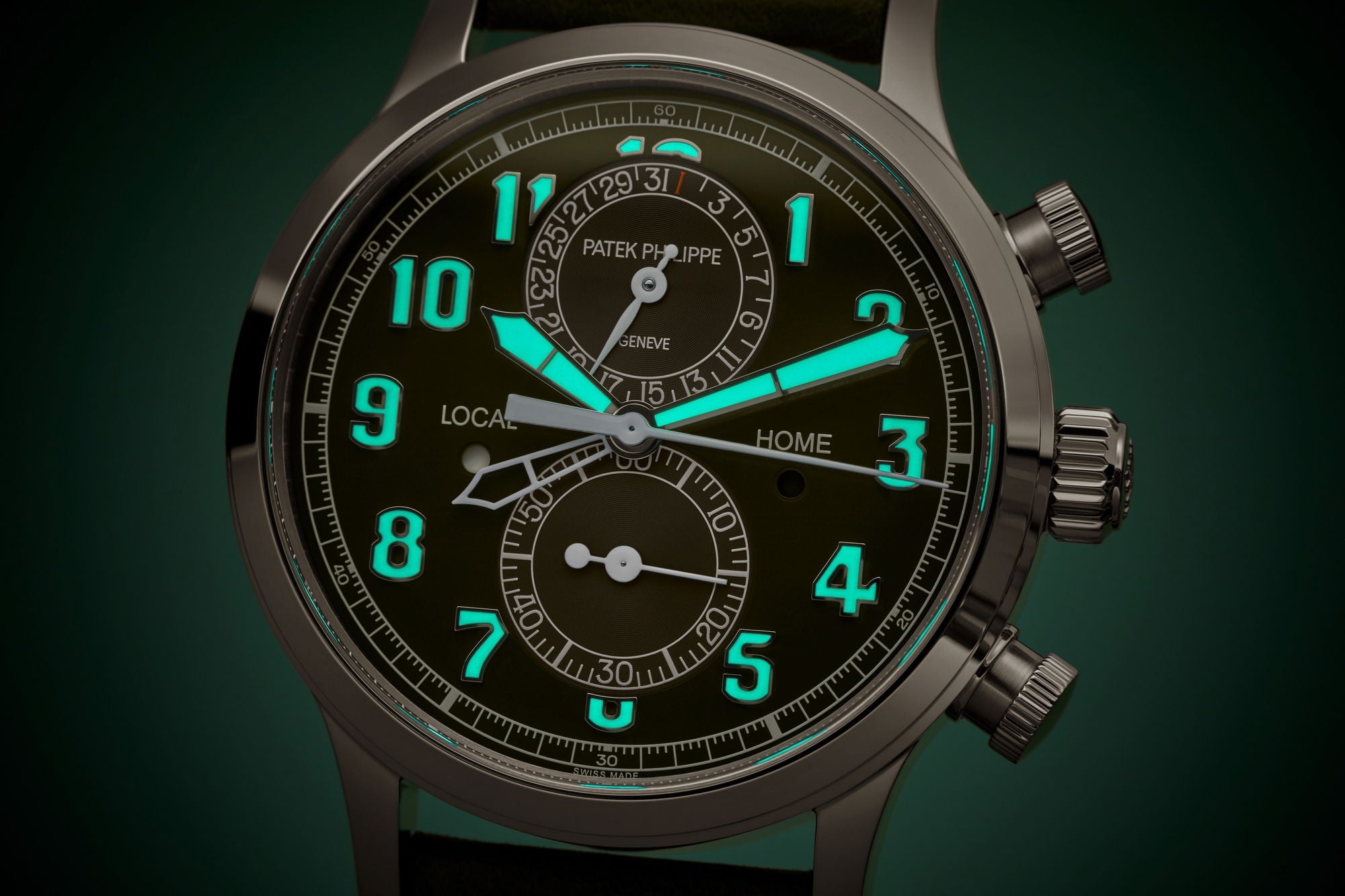 Patek Philippe Calatrava Pilot Travel Time Chronograph