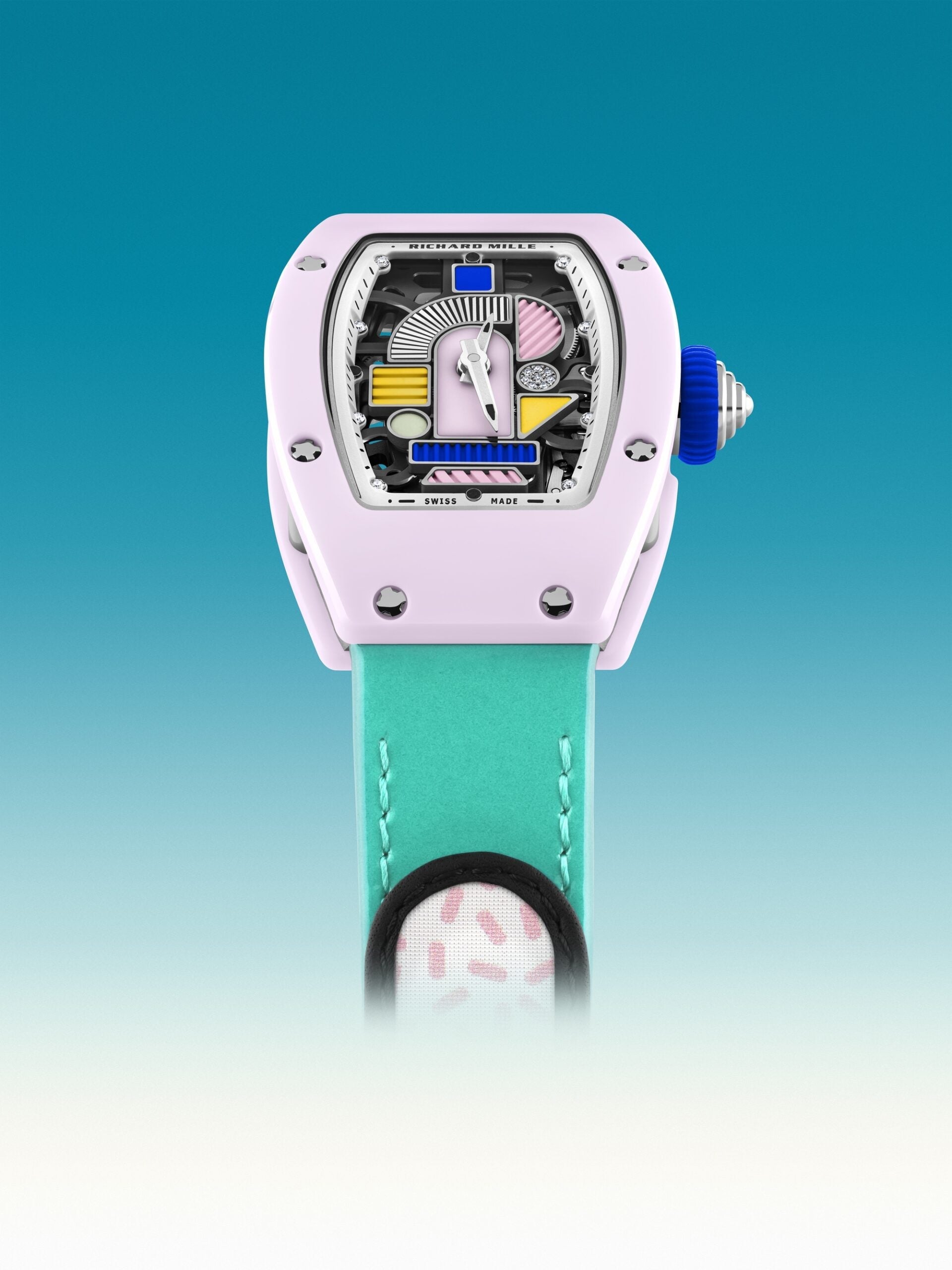 Richard Mille RM 07-01 Automatic Winding Coloured Ceramics Blush Pink