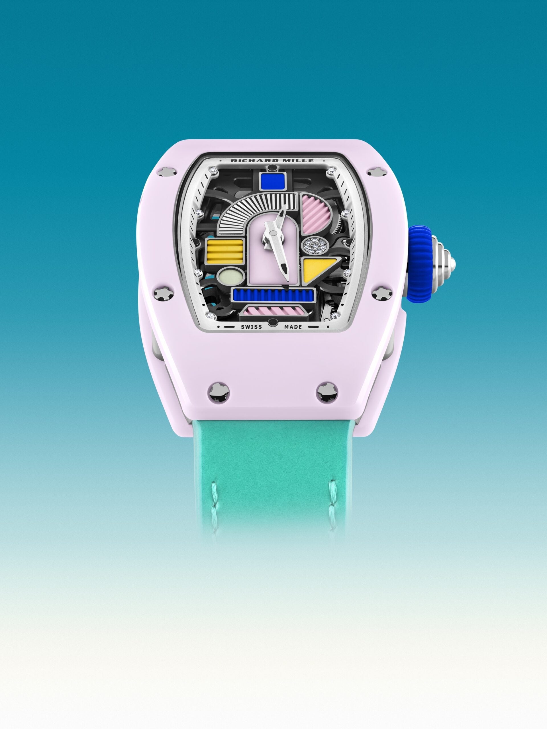 Richard Mille RM 07-01 Automatic Winding Coloured Ceramics Blush Pink