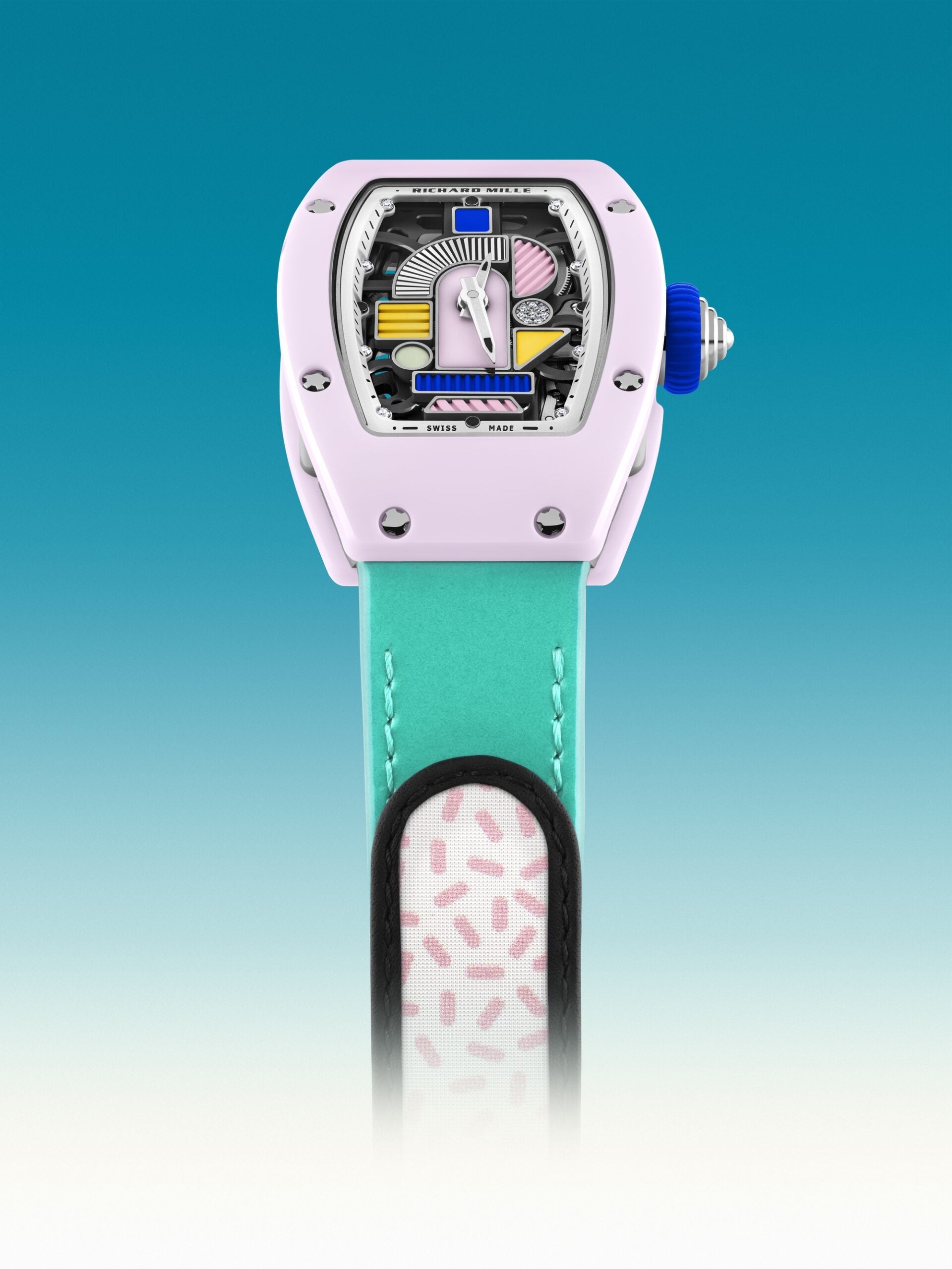 Richard Mille RM 07-01 Automatic Winding Coloured Ceramics Blush Pink