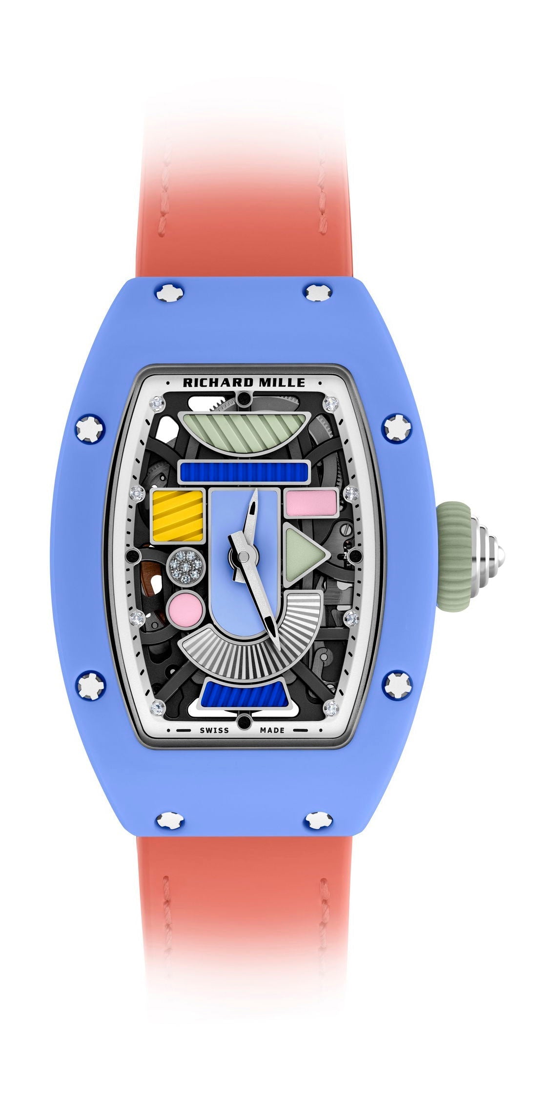 Richard Mille RM 07-01 Automatic Winding Coloured Ceramics Powder Blue