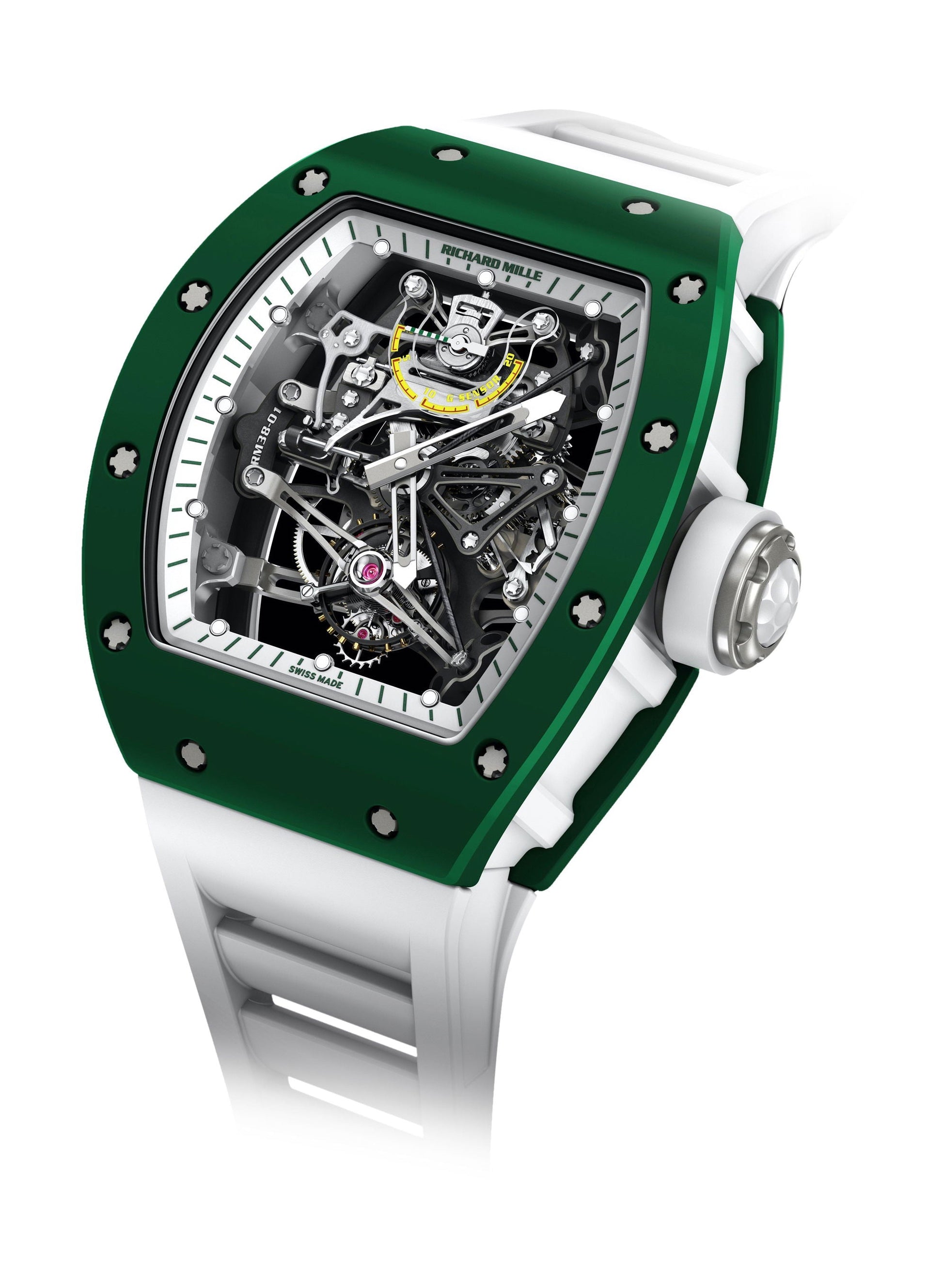 Richard Mille RM 38-01 Manual Winding Tourbillon G-sensor Bubba Watson