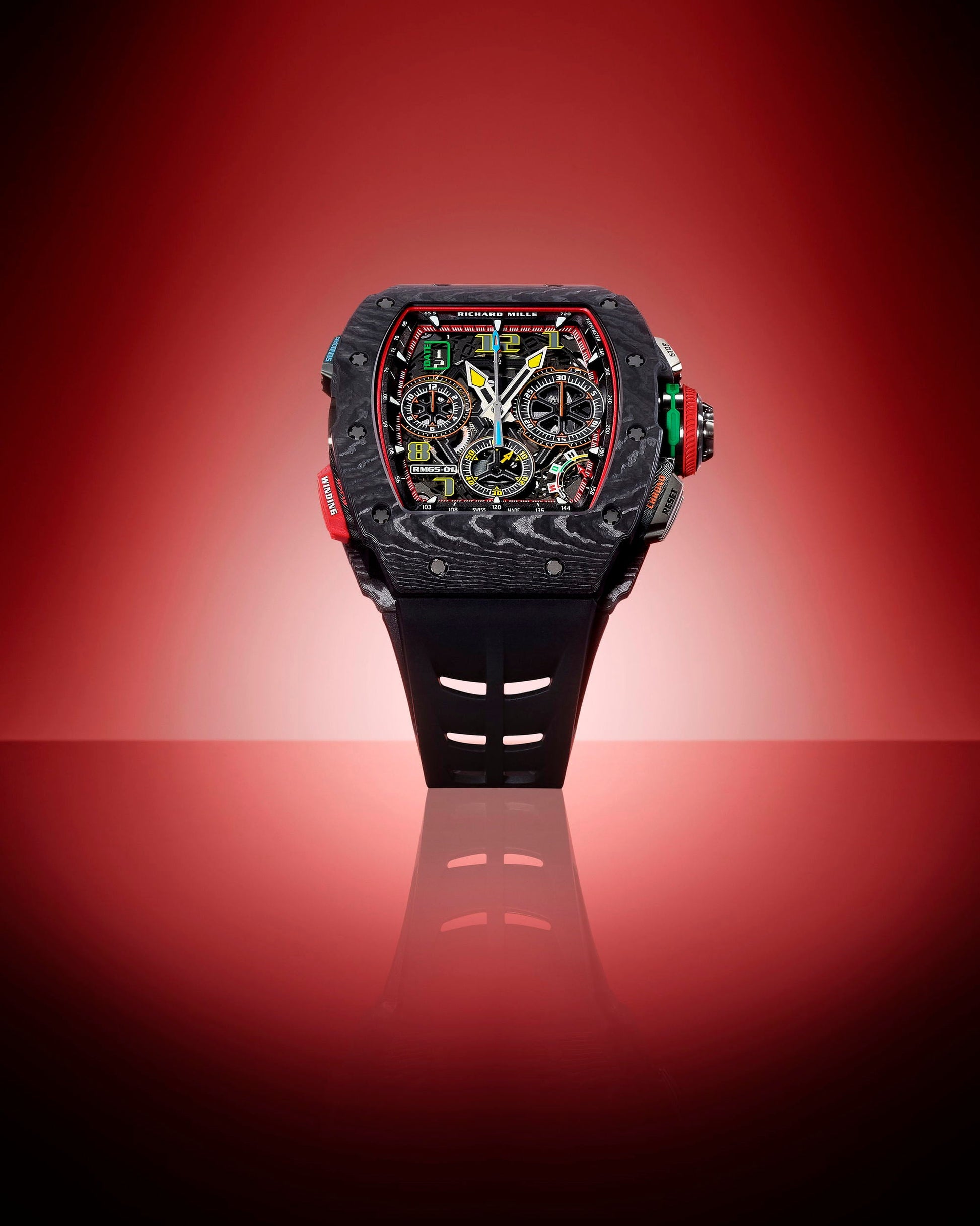 Richard Mille RM 65-01 Automatic Split-Seconds Chronograph Carbon TPT®
